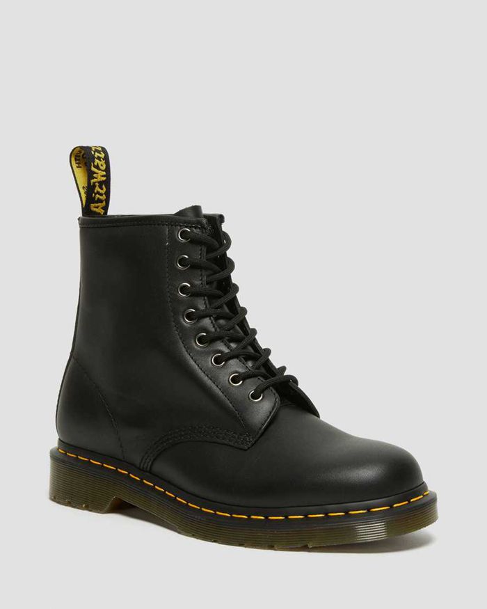 Dr Martens Vintersko Dame Svart 1460 Nappa Læder Lace Up 2768JQWXI